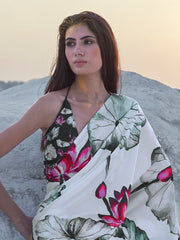 partywear designer saree for festive occasions