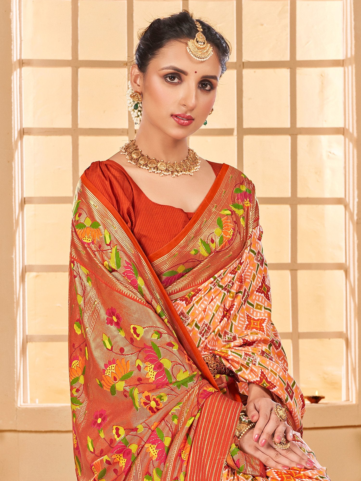 Get the best kanjeevaram South Indian bridal saree