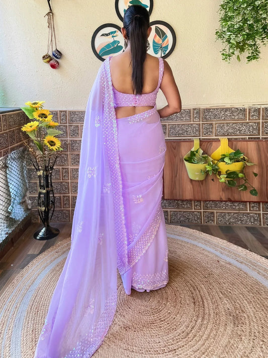 Get the best party wear saree