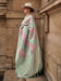 Green SeaGreen Banarasi Satin Silk Woven Saree