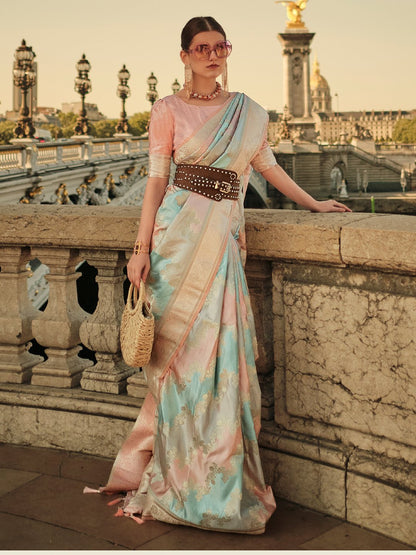 partywear designer saree for festive occasions
