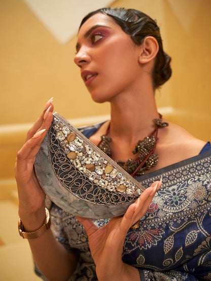 partywear designer saree for festive occasions