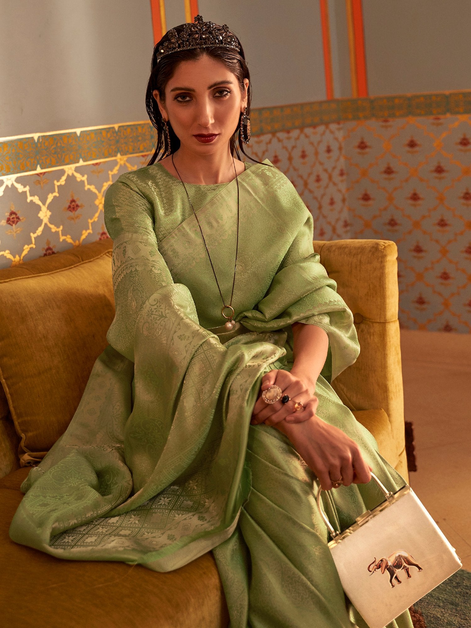 Get the best party wear saree
