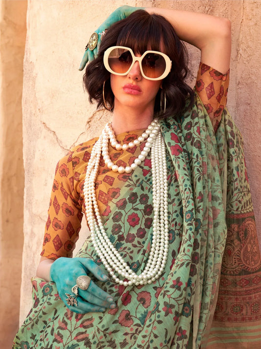 Get the best party wear saree