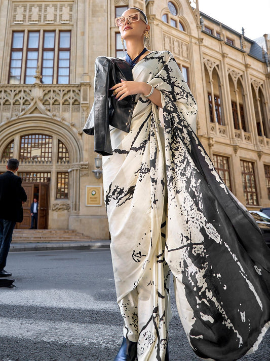 partywear designer saree for festive occasions