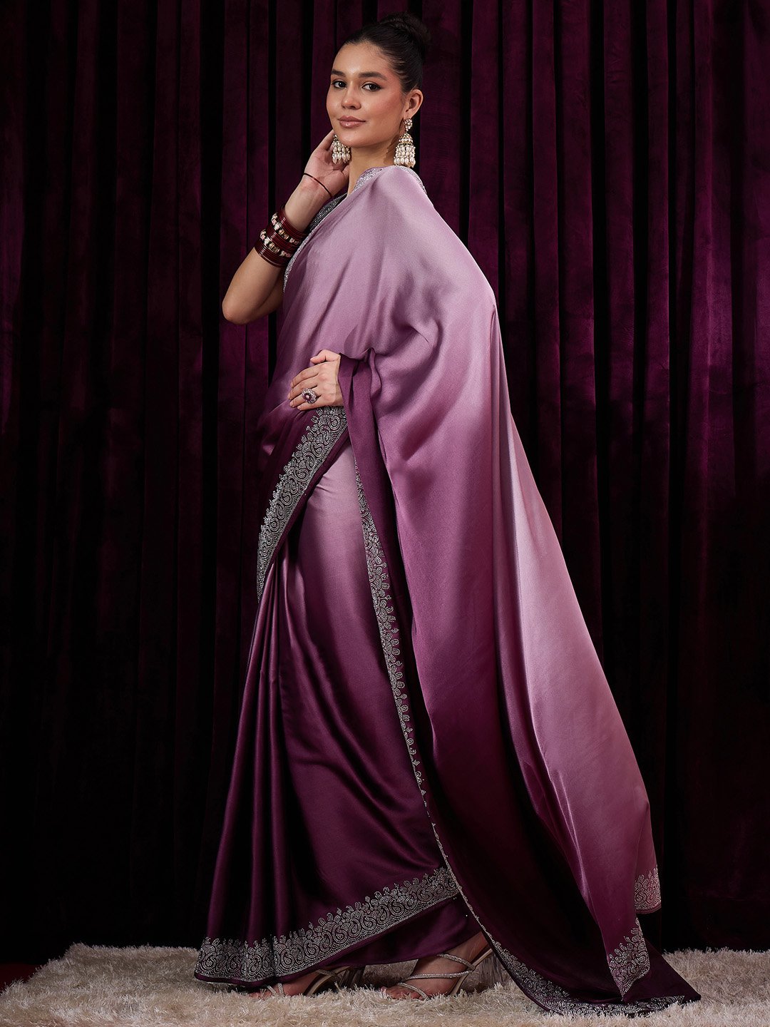 Get the best party wear saree