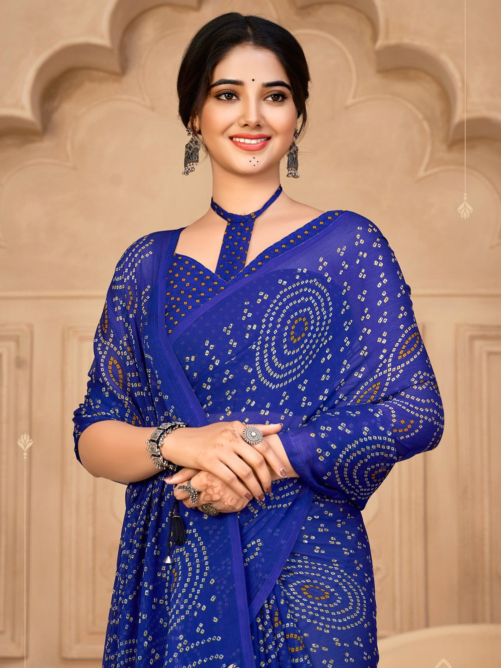 partywear designer saree for festive occasions