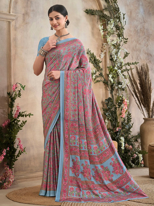 Get the best organza saree