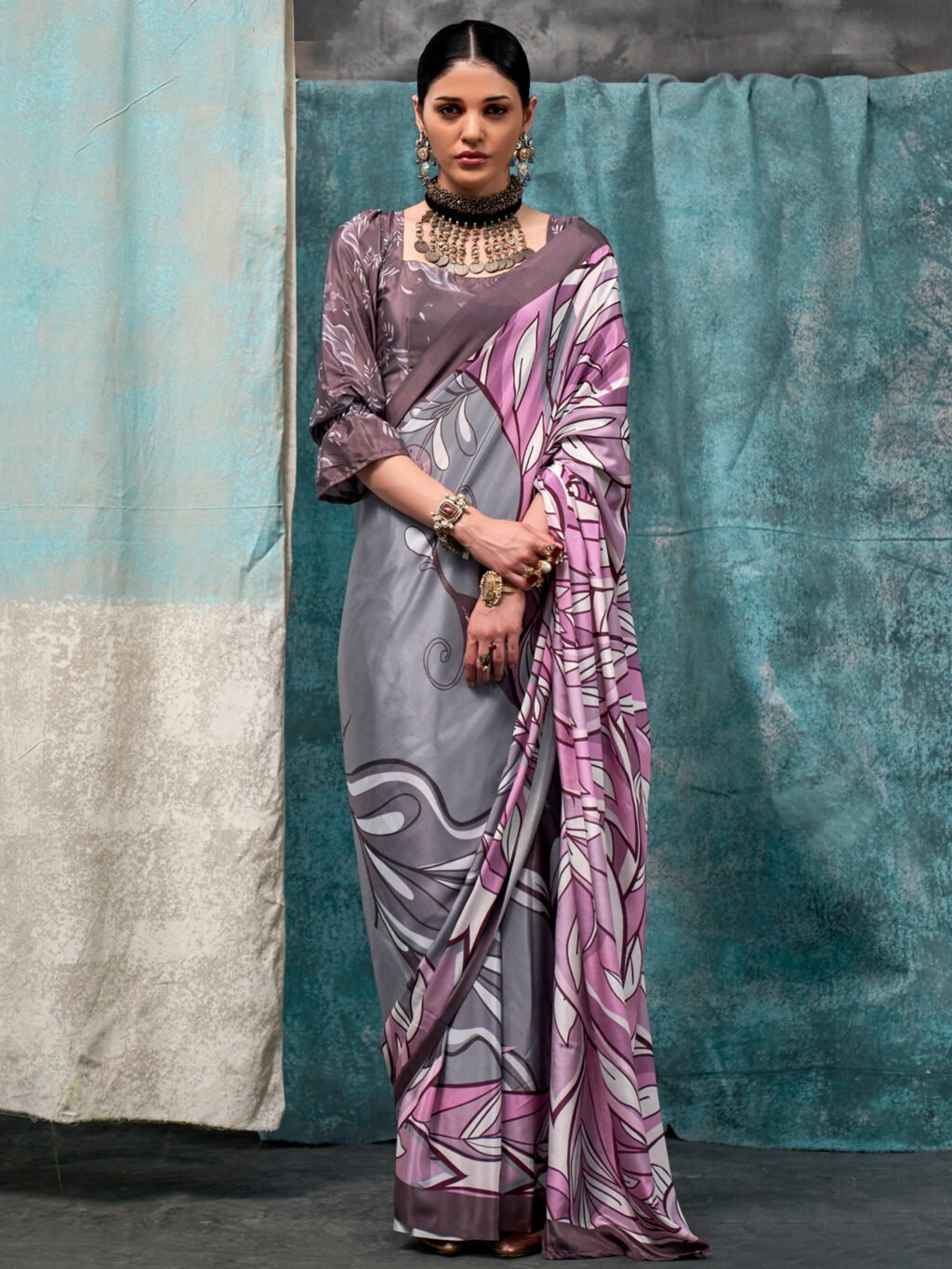 Crepe Saree