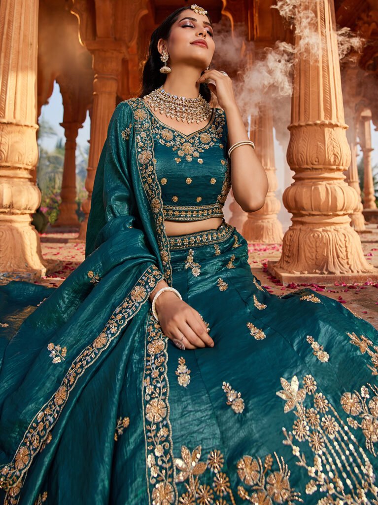 a luxury lehenga
