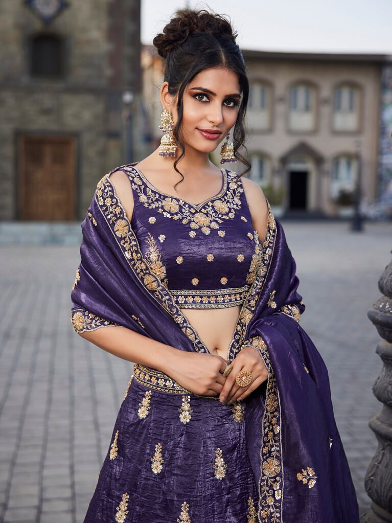 a luxury lehenga
