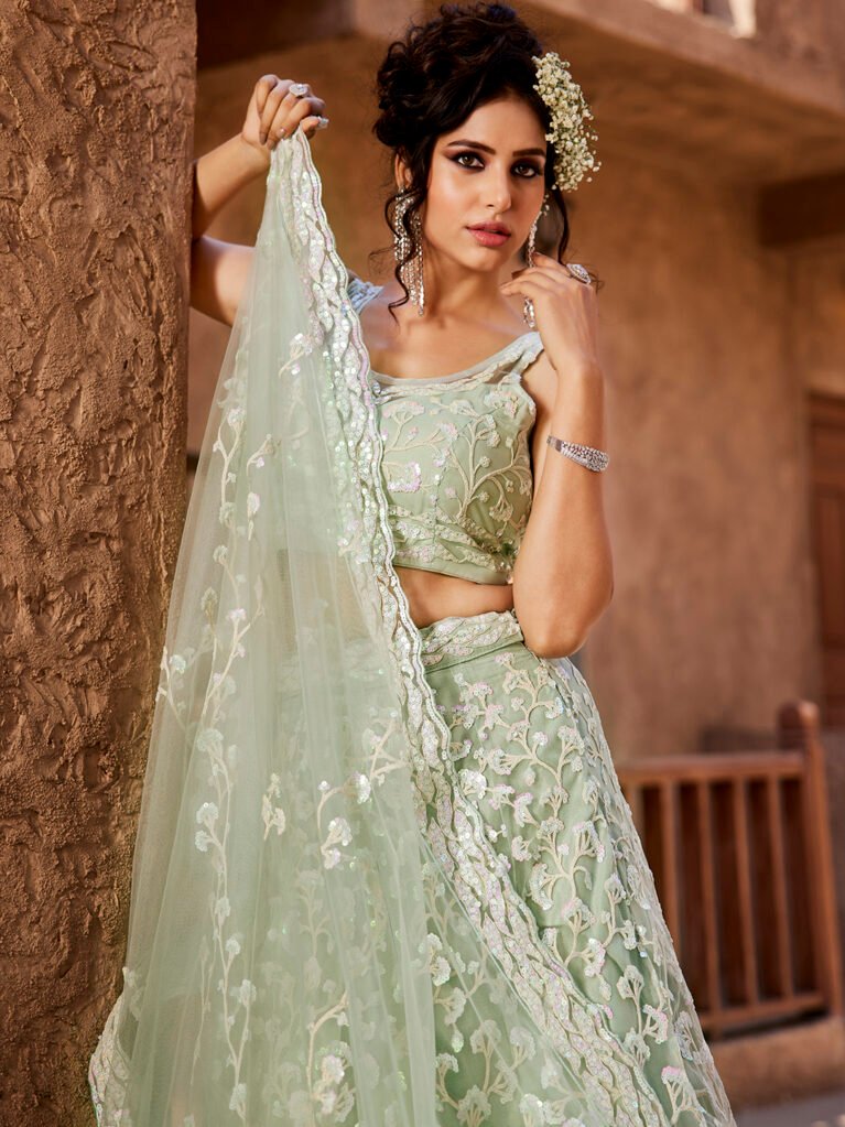a luxury lehenga