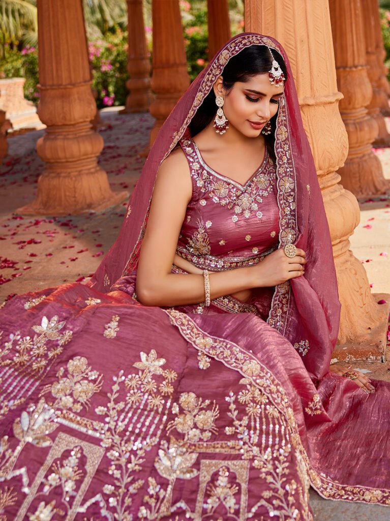 a luxury lehenga
