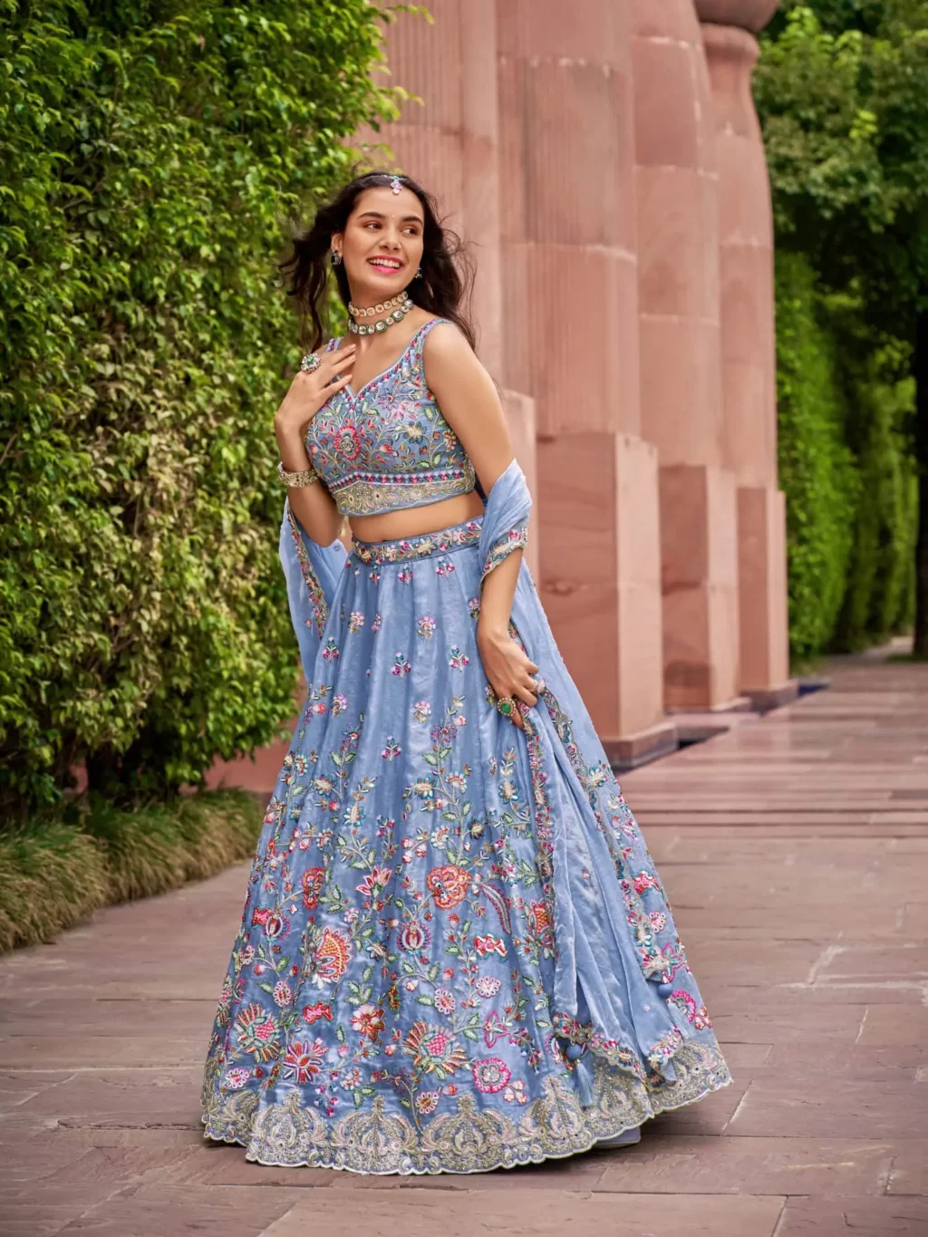 a luxury lehenga