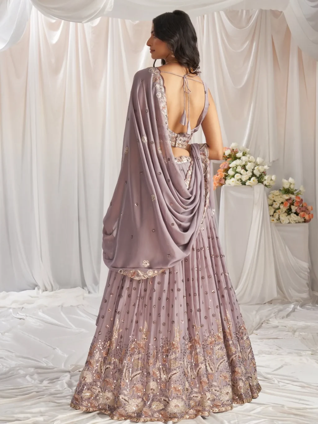 a luxury lehenga