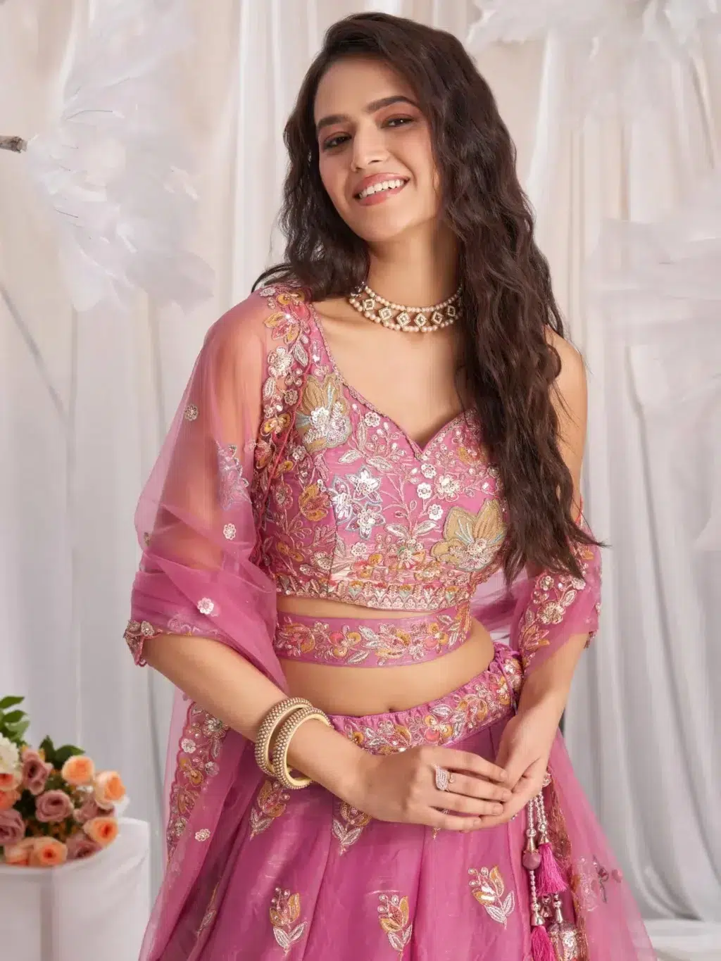 a luxury lehenga