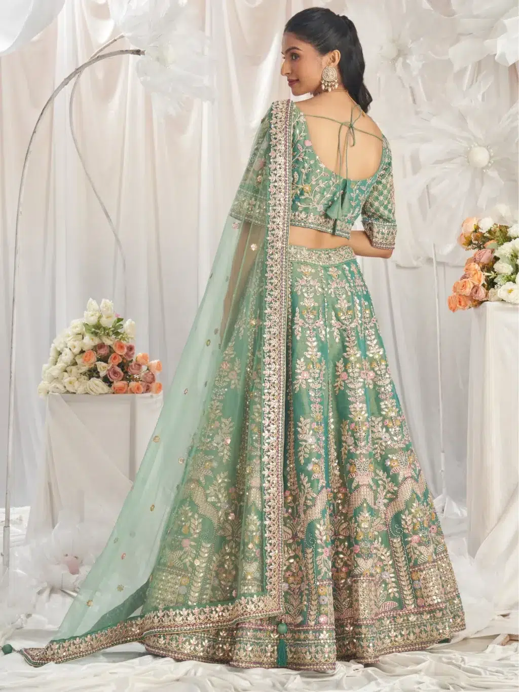 a luxury lehenga