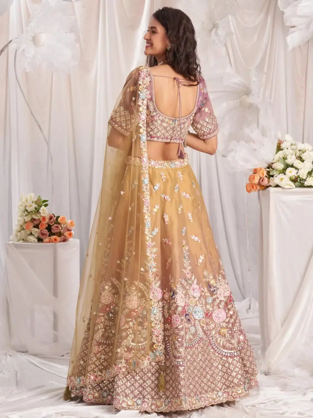 a luxury lehenga