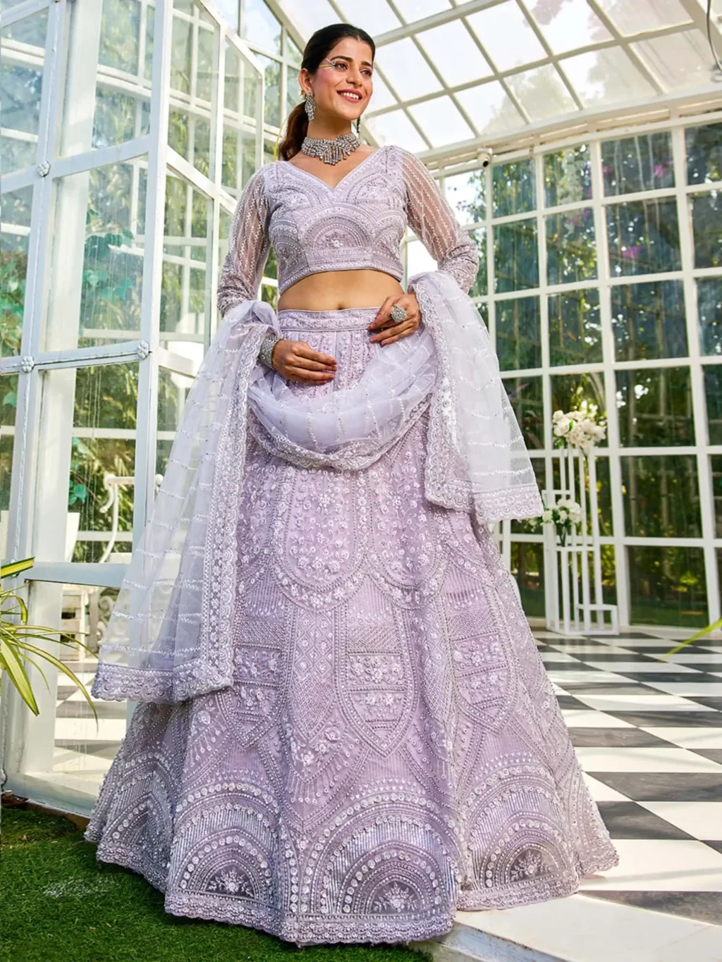 a luxury lehenga