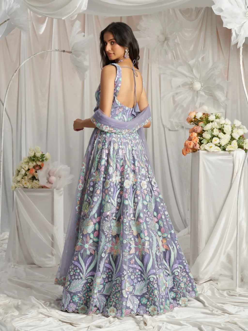 a luxury lehenga