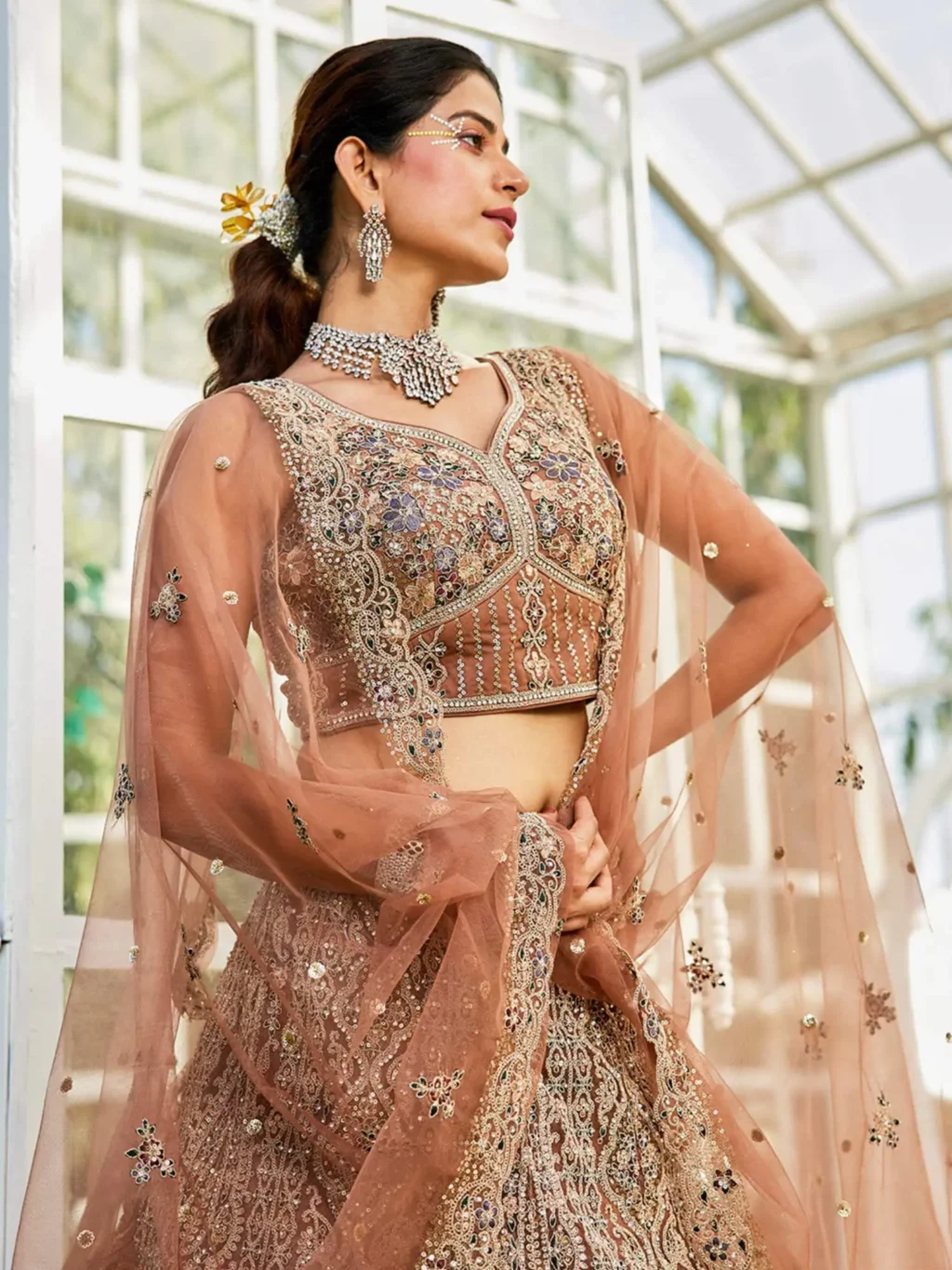 a luxury lehenga