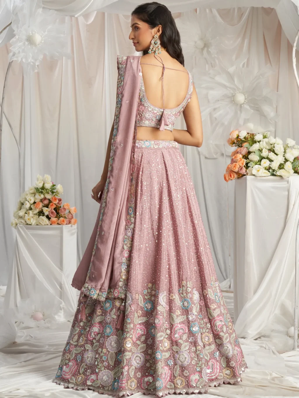 a luxury lehenga