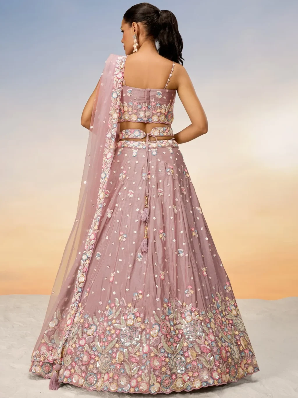 a luxury lehenga