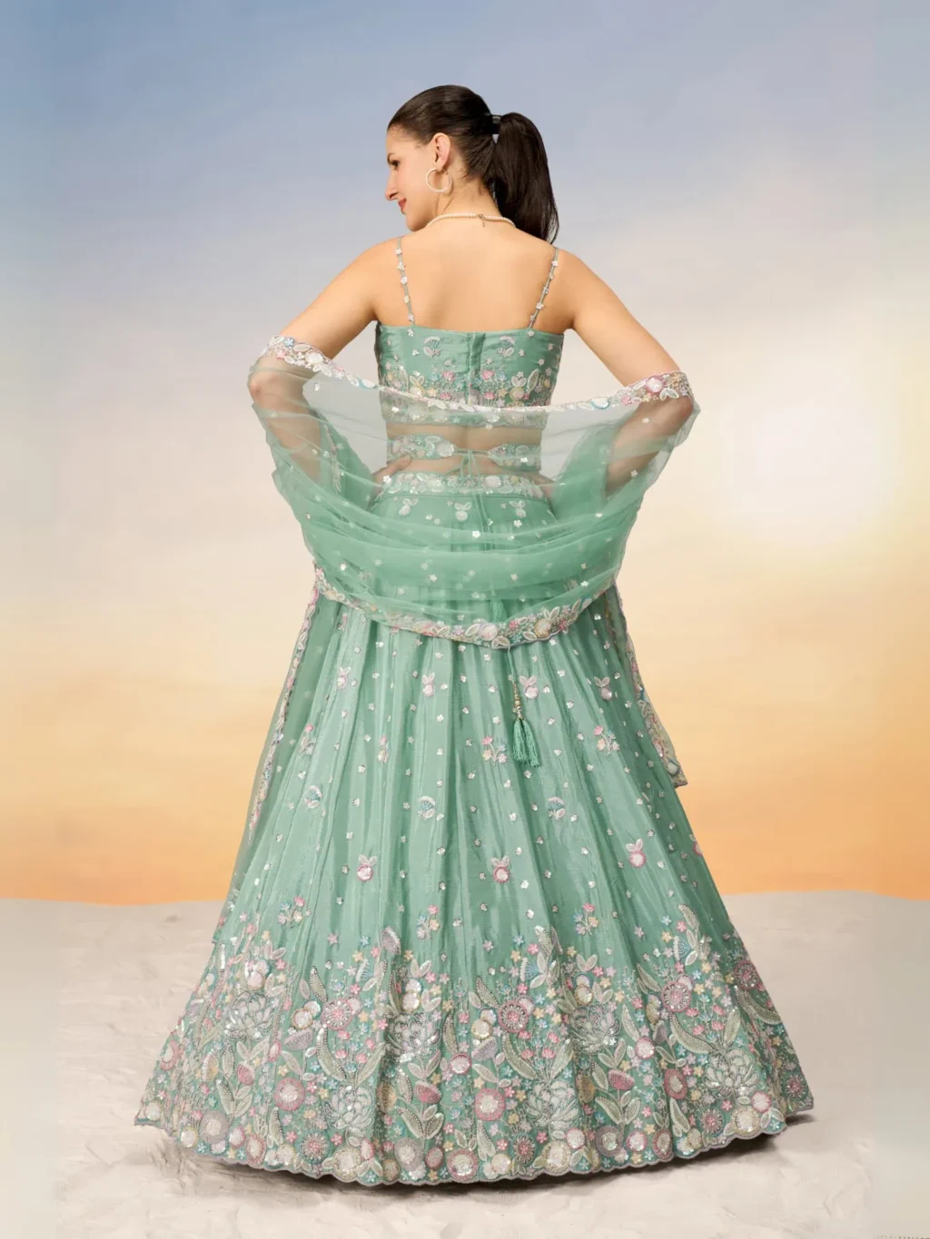a luxury lehenga