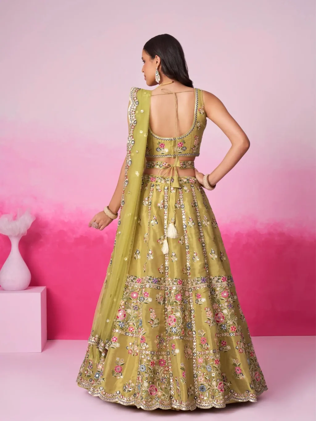 a luxury lehenga
