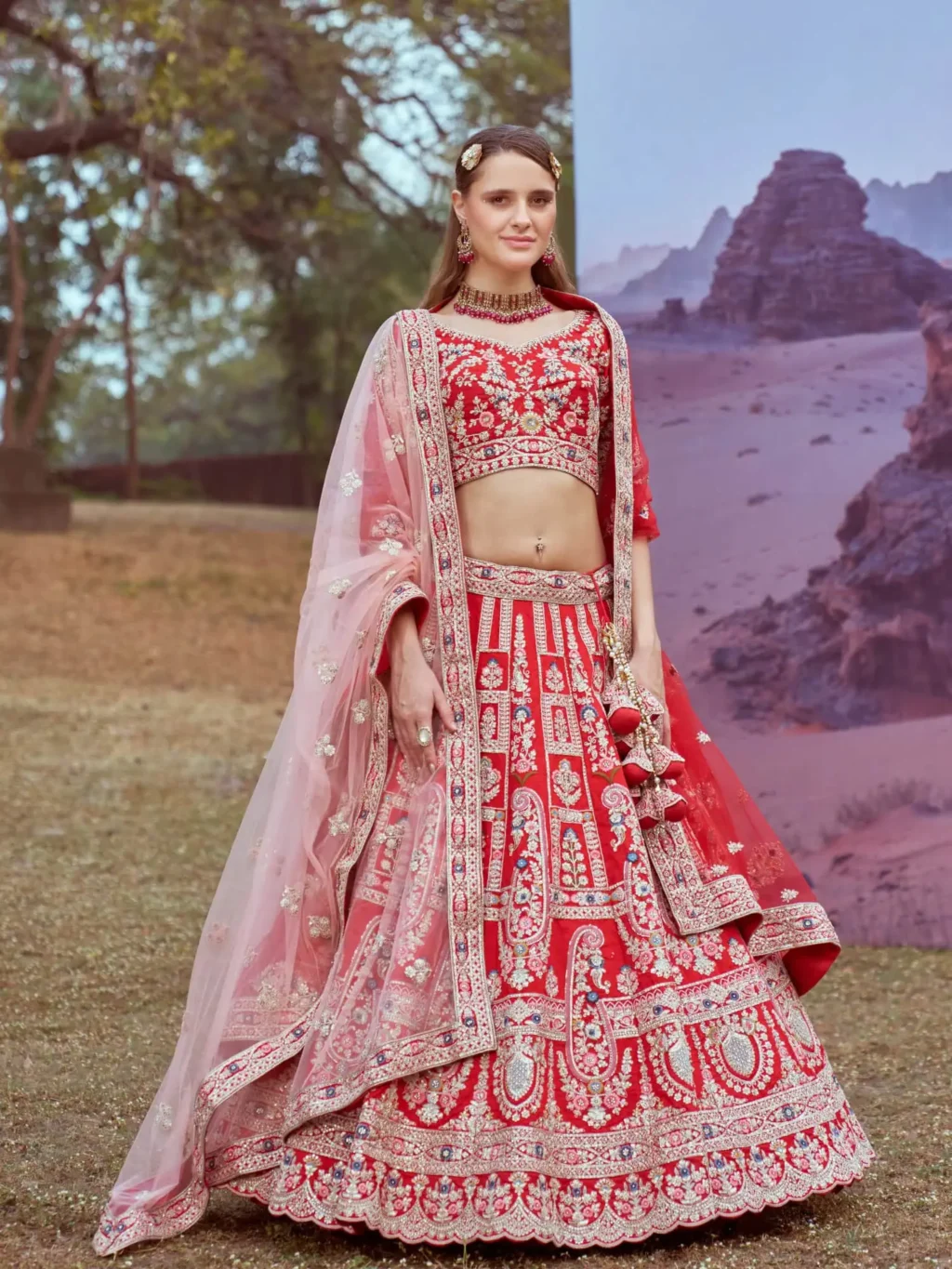 party lehenga