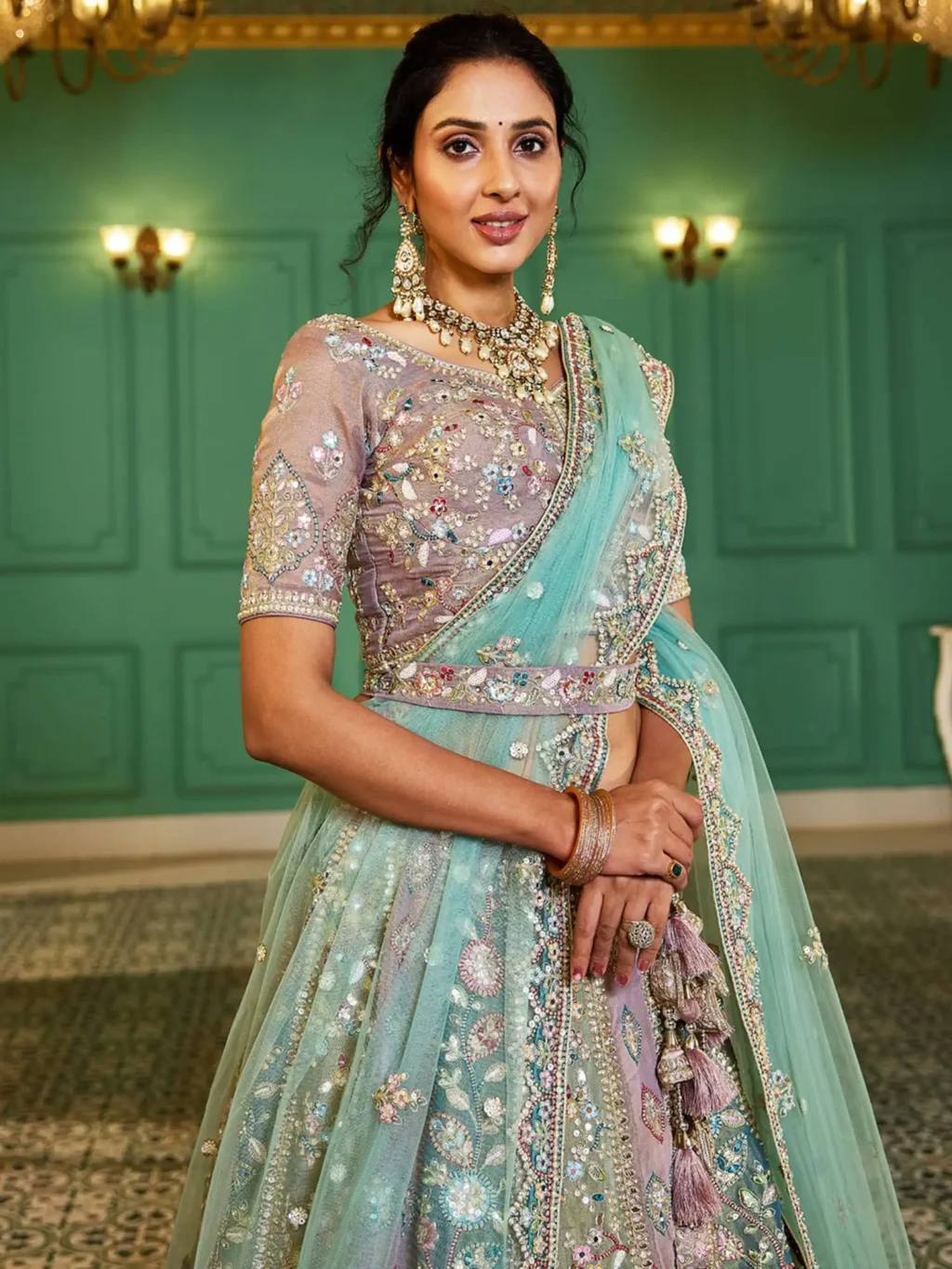 party lehenga