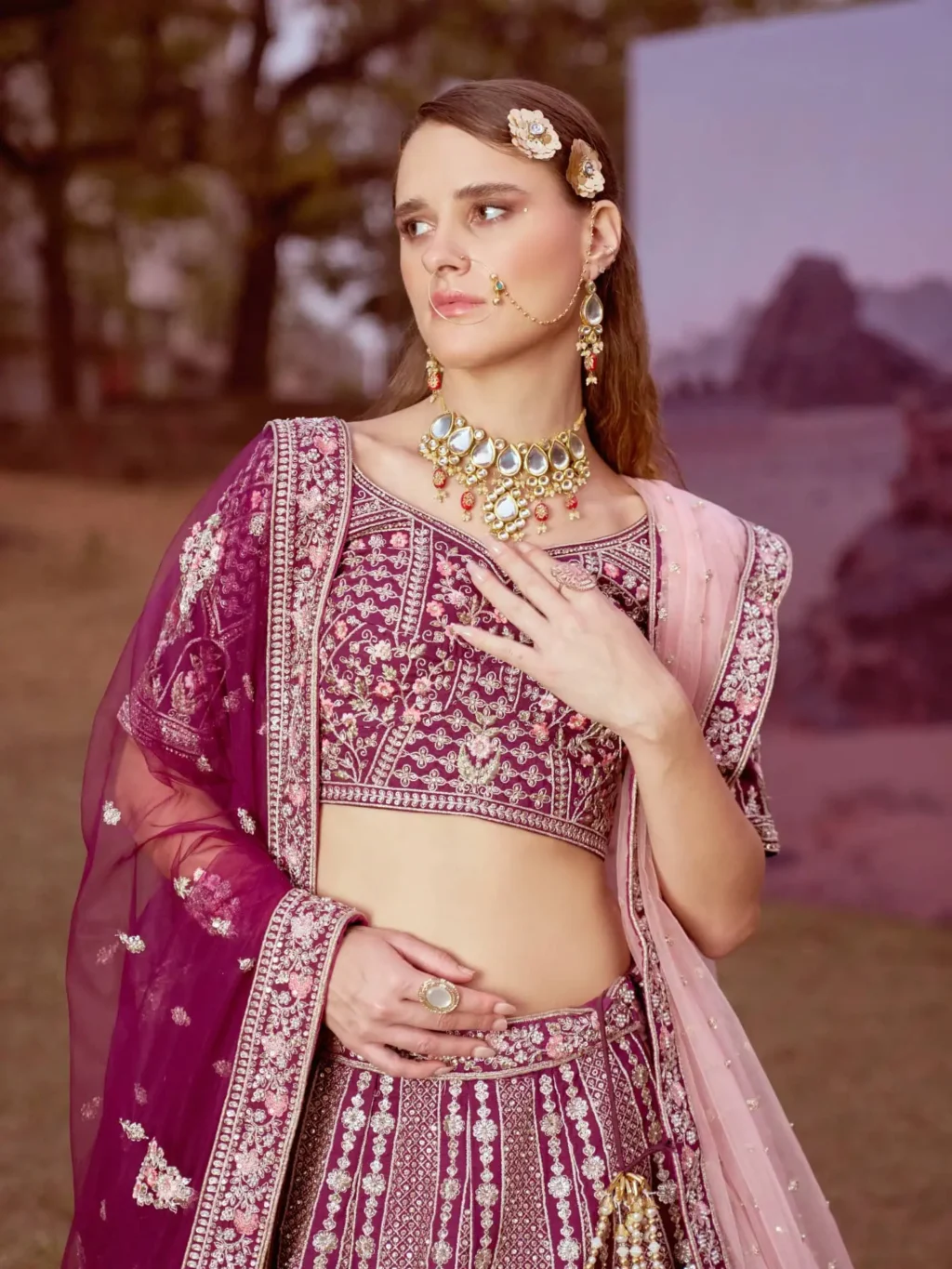 bridal lehenga