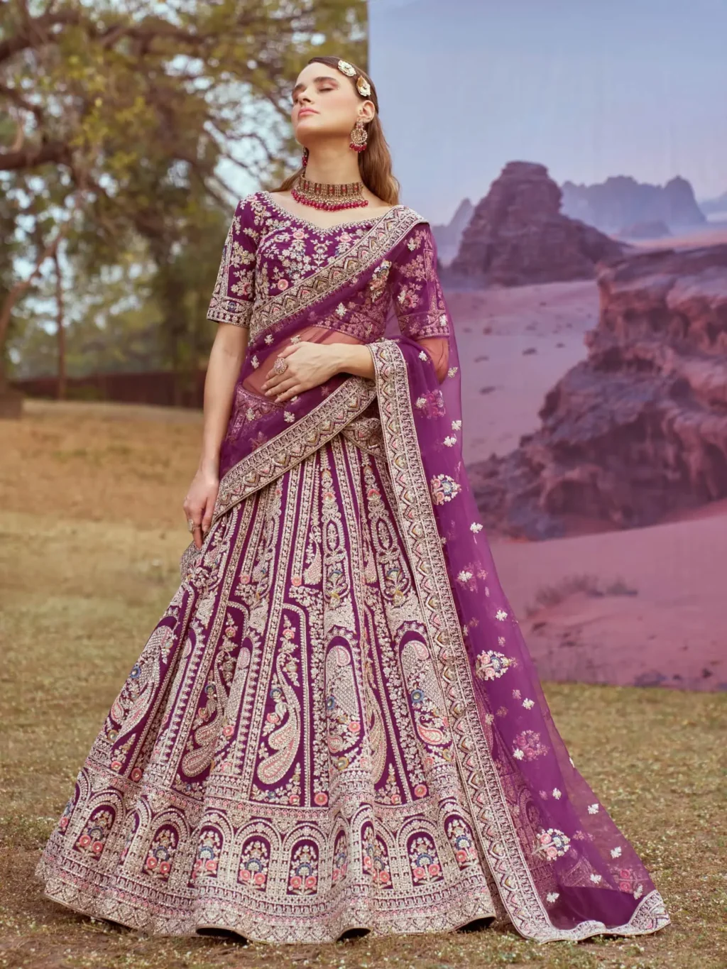 bridal lehenga