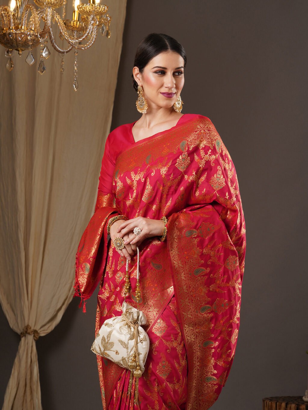 Pink Sarees
