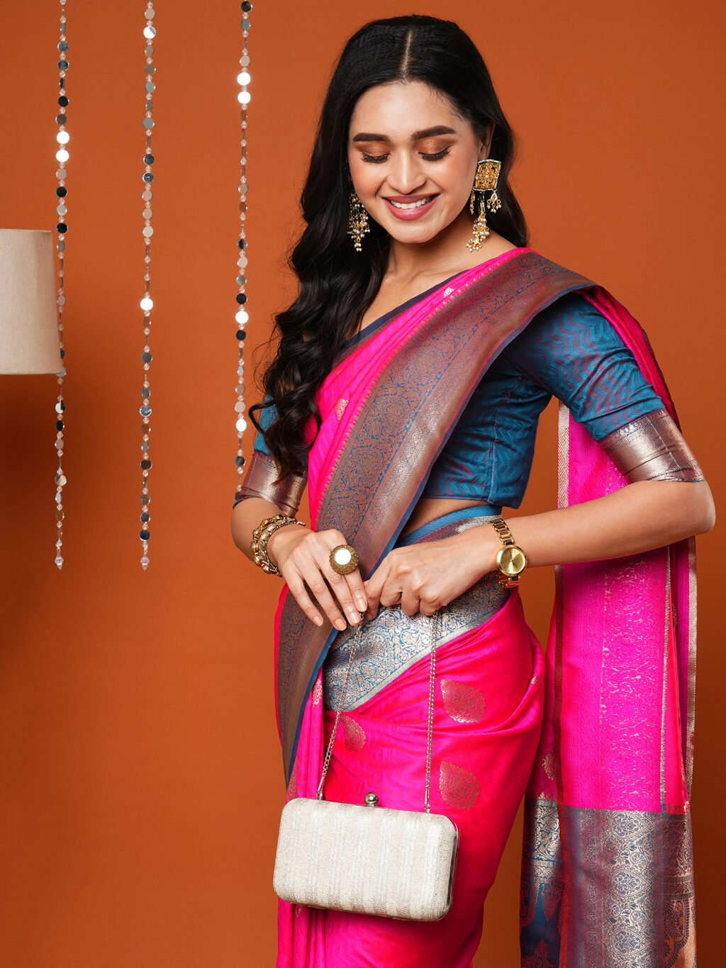 Timeless Pink Kanjeevaram Saree - Sarees