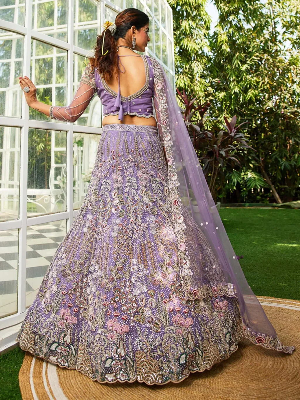 a luxury lehenga