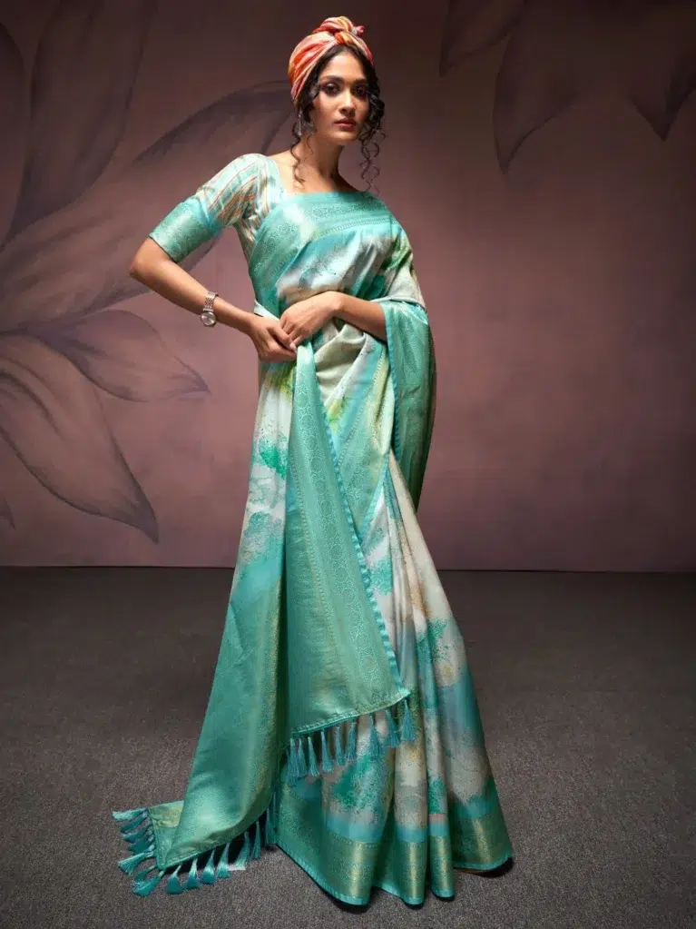 Blue Blue Handloom Saree for Women - Designer Traditional Saree