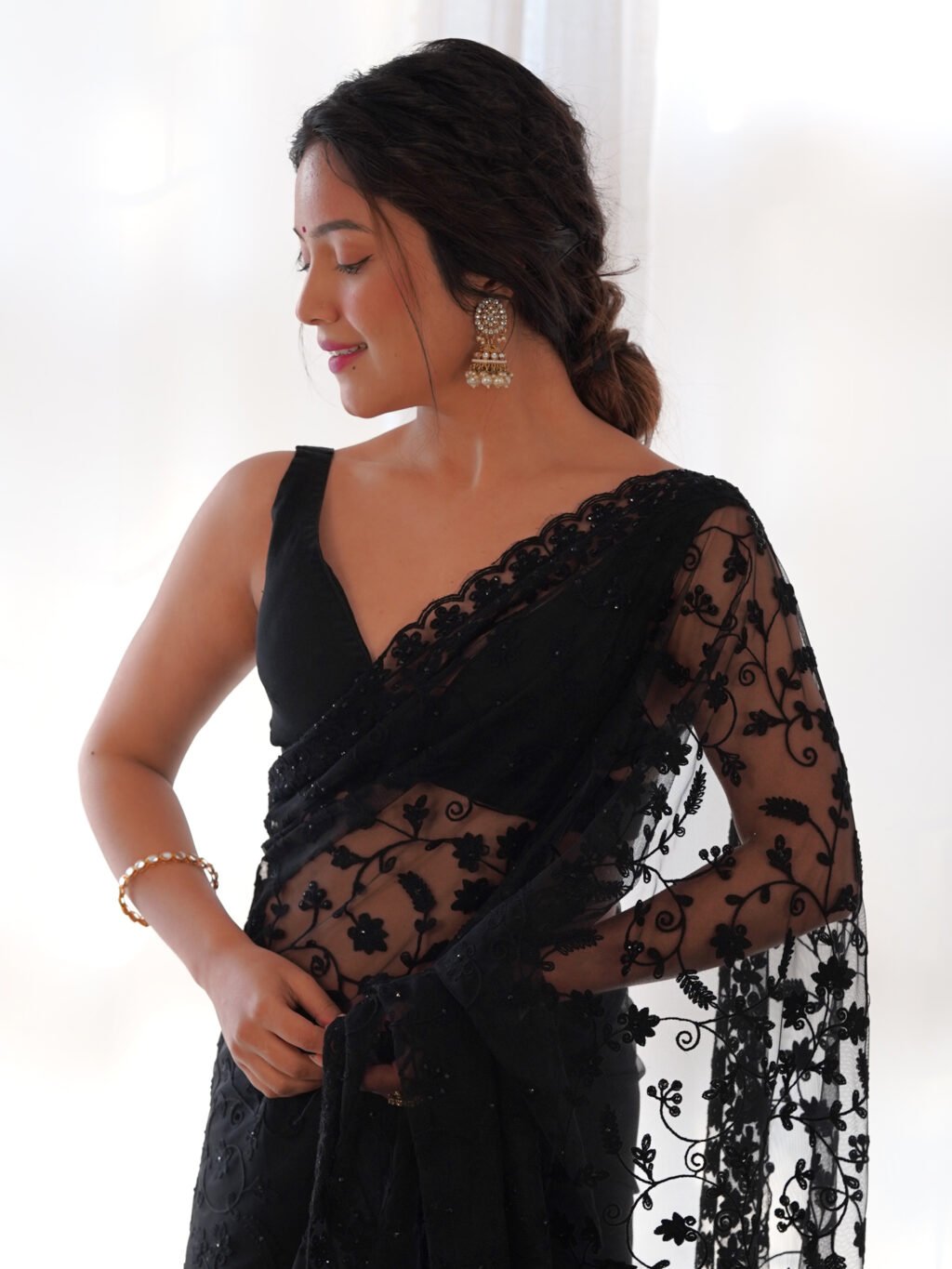 Black Sarees