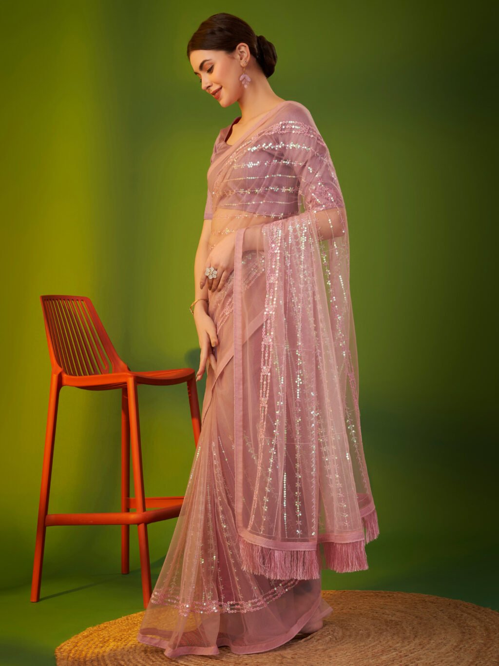 Pink Sarees