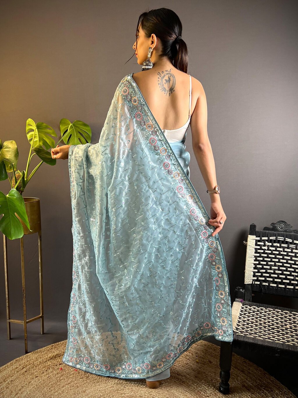 Tissue Saree