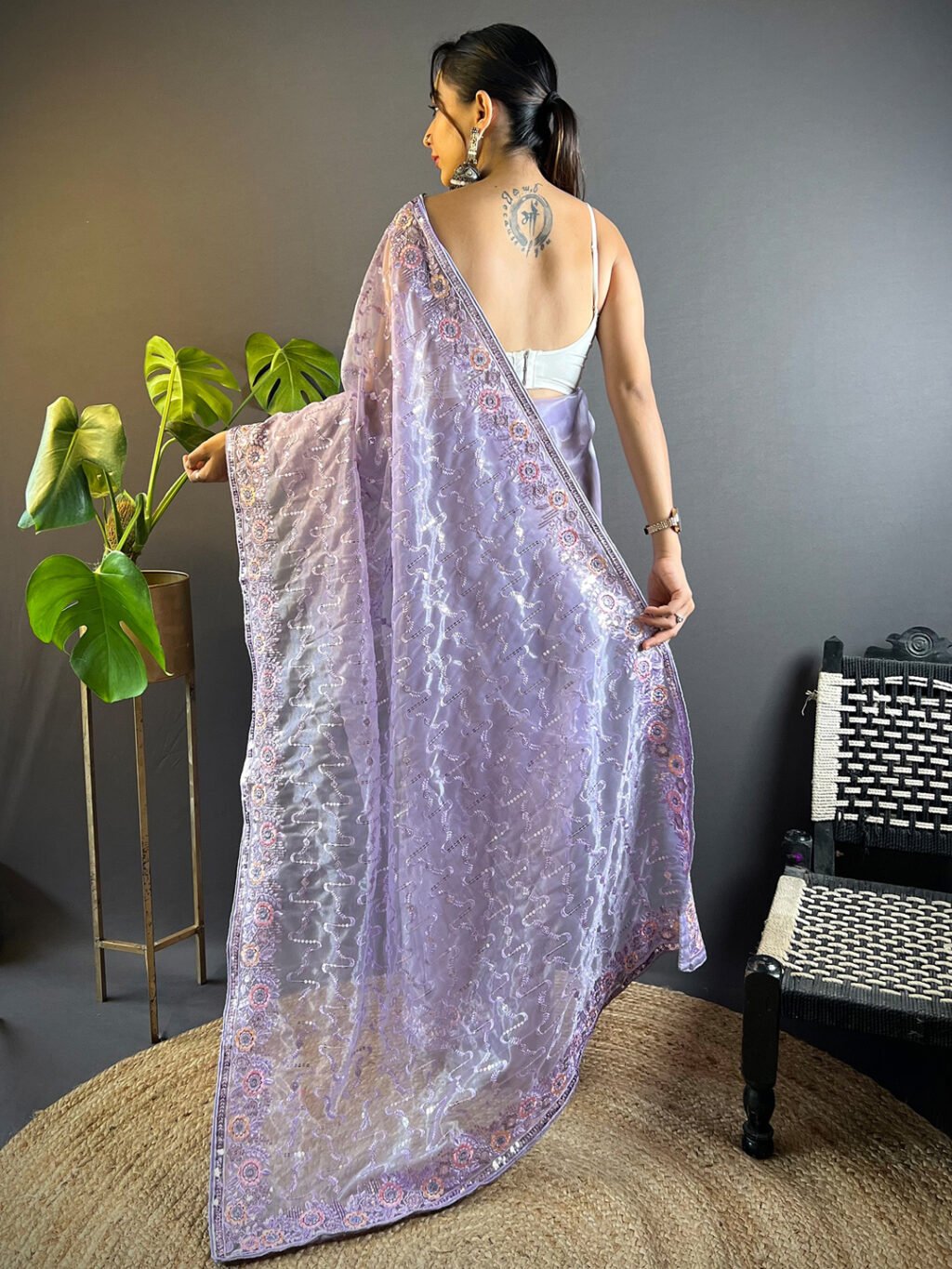 Tissue Saree