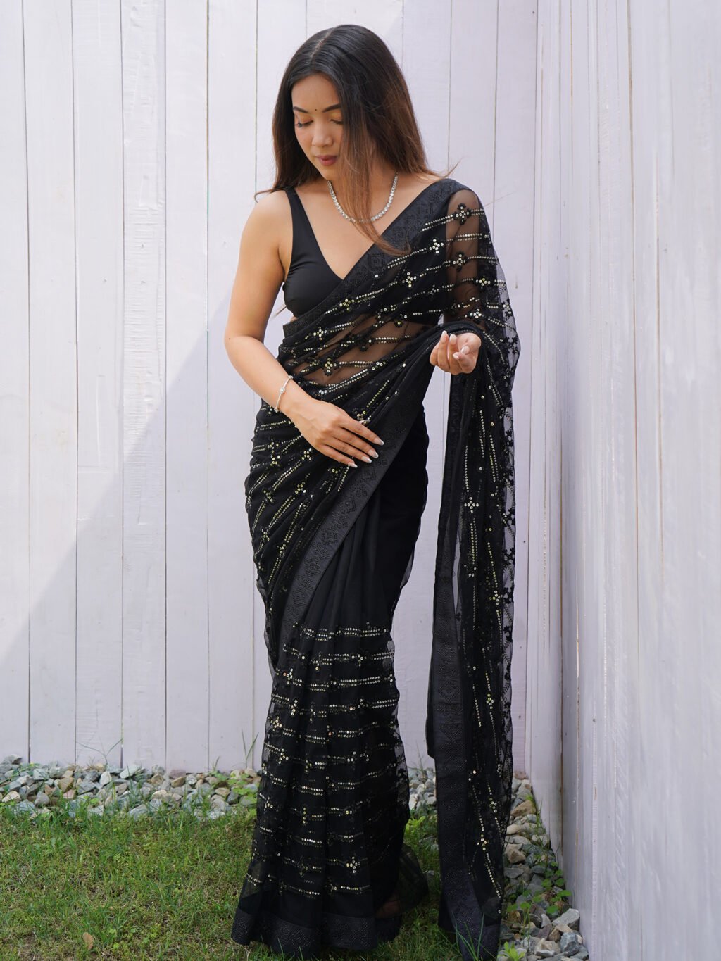 Black Sarees