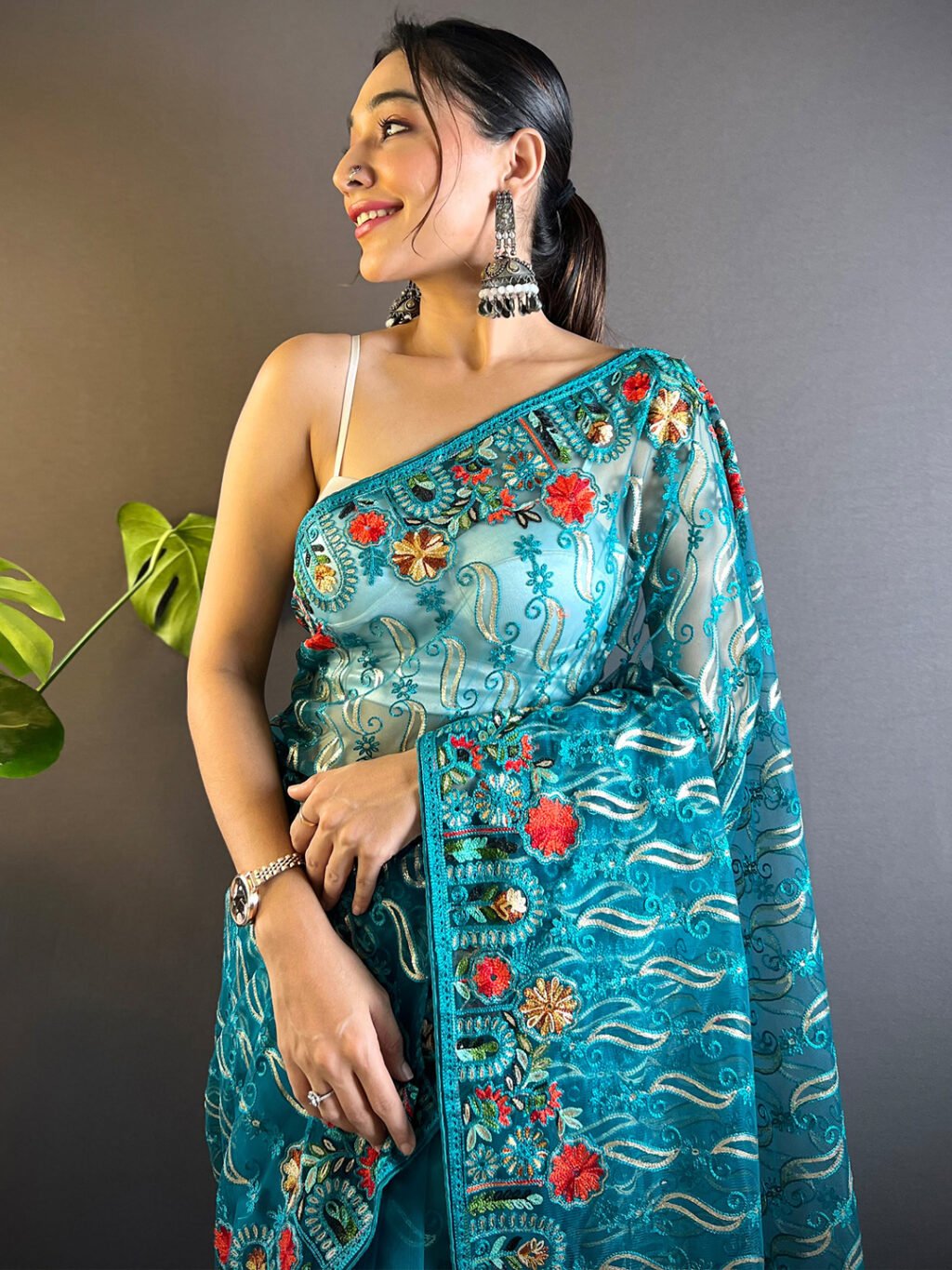 Blue Sarees