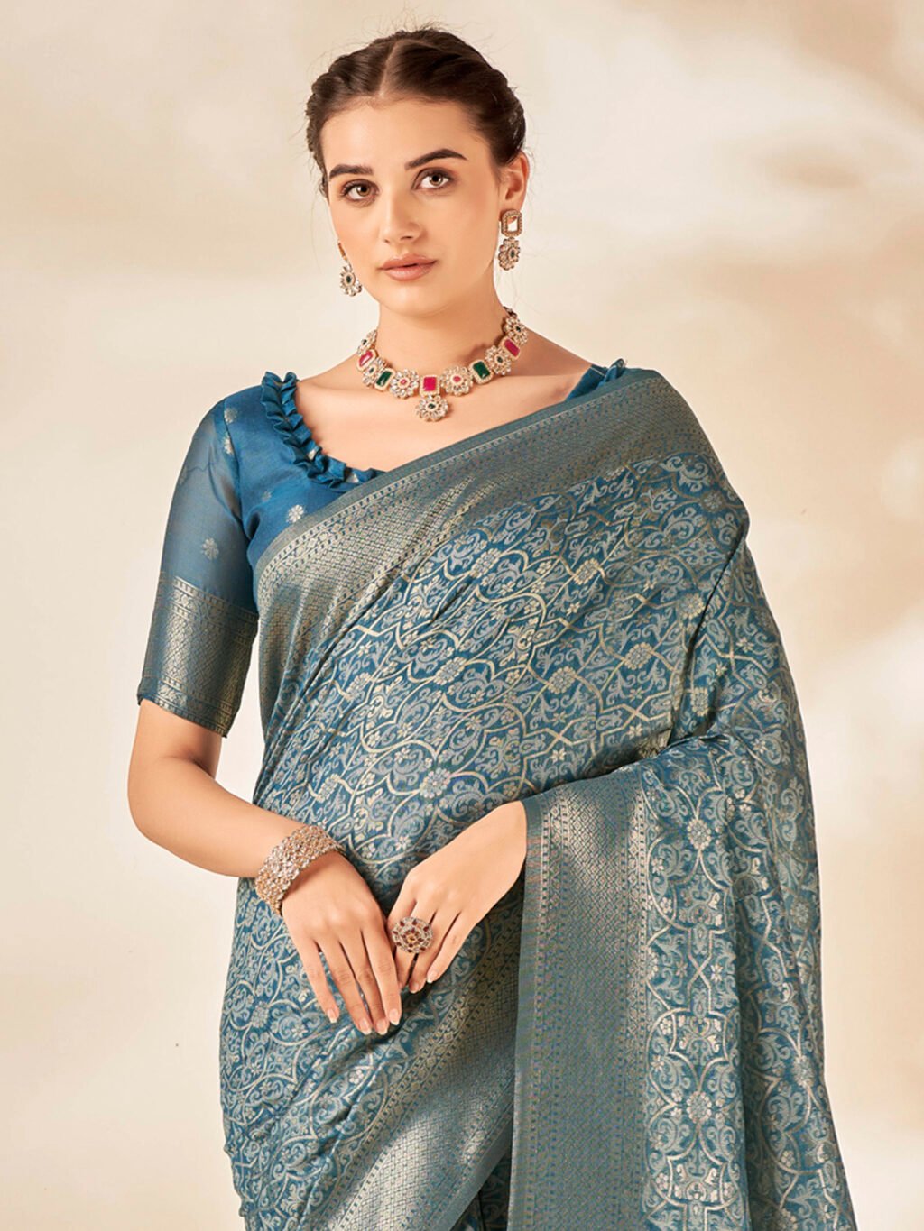Blue Sarees