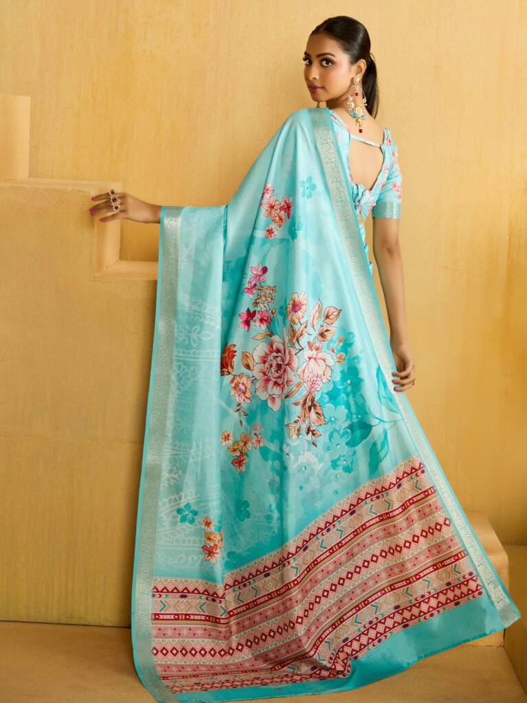 Printed Saree