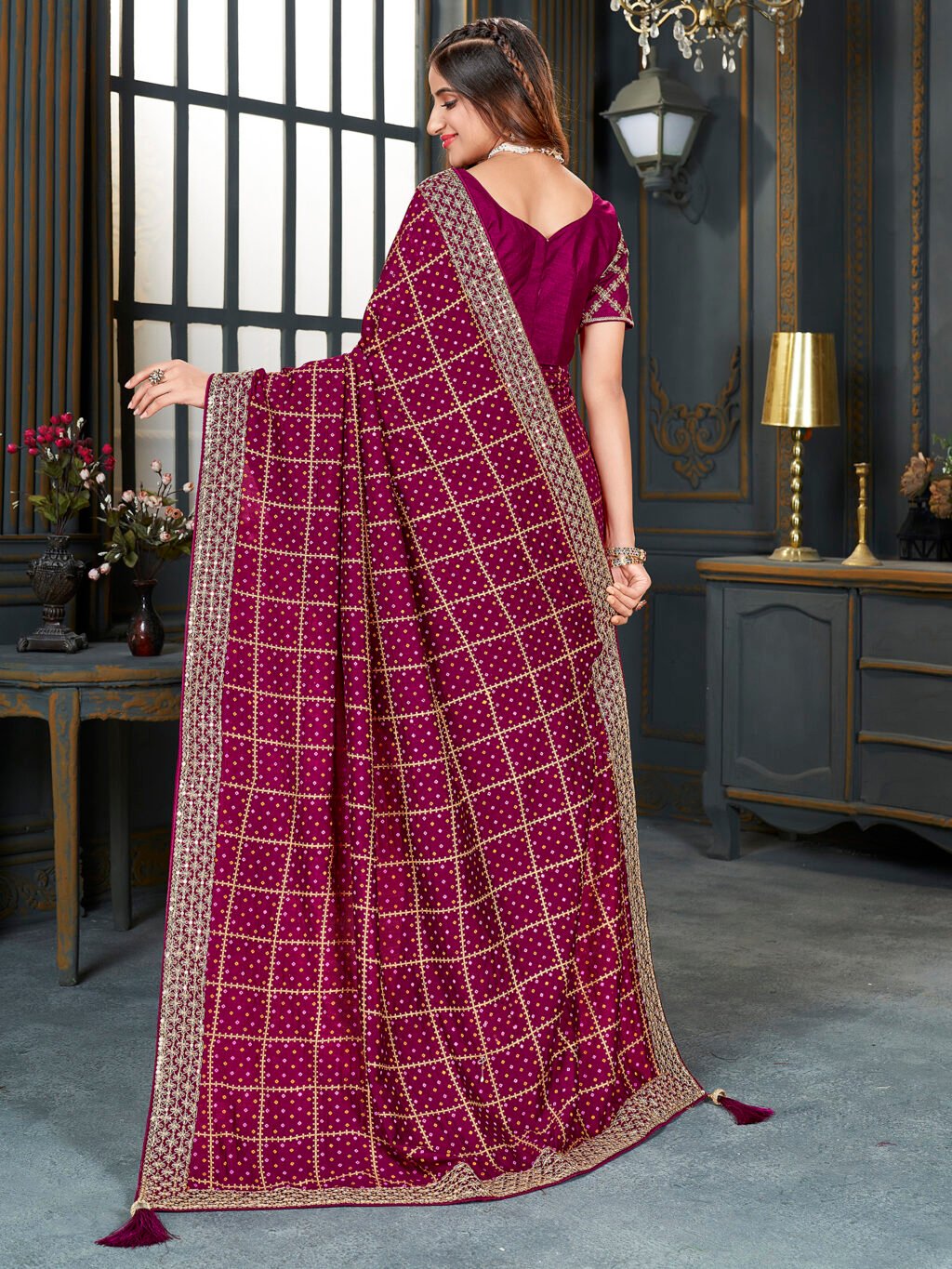Bandhani Saree