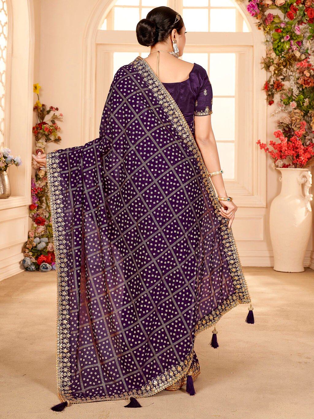 Bandhani Saree
