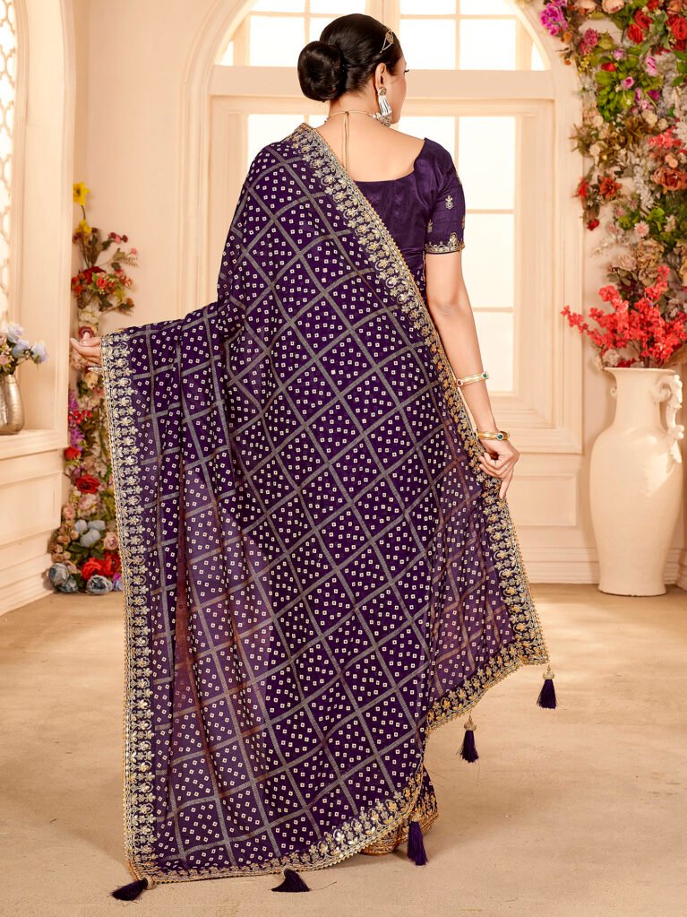 Bandhani Saree