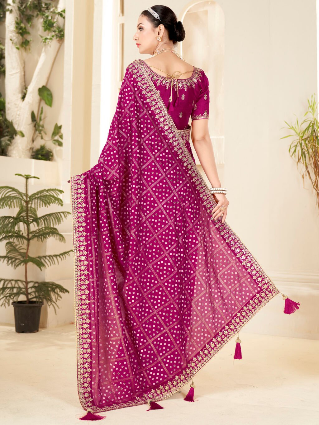 Bandhani Saree