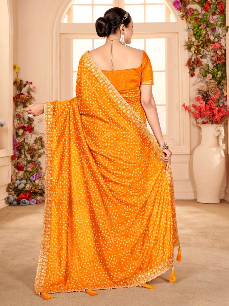 Bandhani Saree